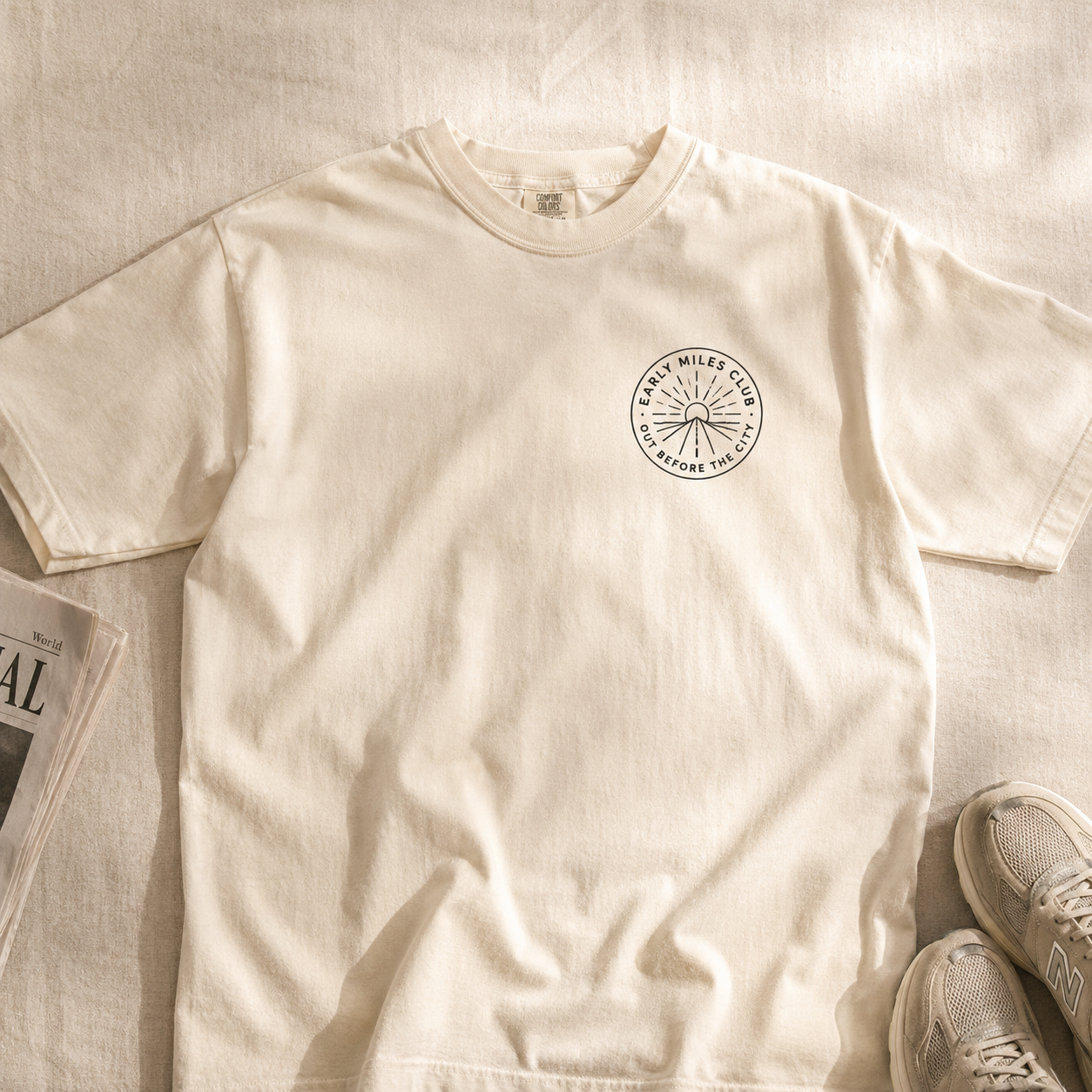 The Crest Tee — Early Miles Club